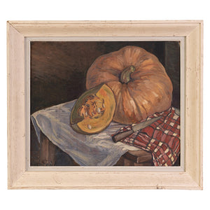 A  Mid 20th Century Still Life of a Pumpkin