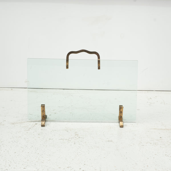 Mid 20th Century Italian Glass FireScreen
