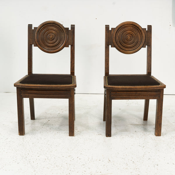 Pair of 1950s Eitenne Kholmann Chairs