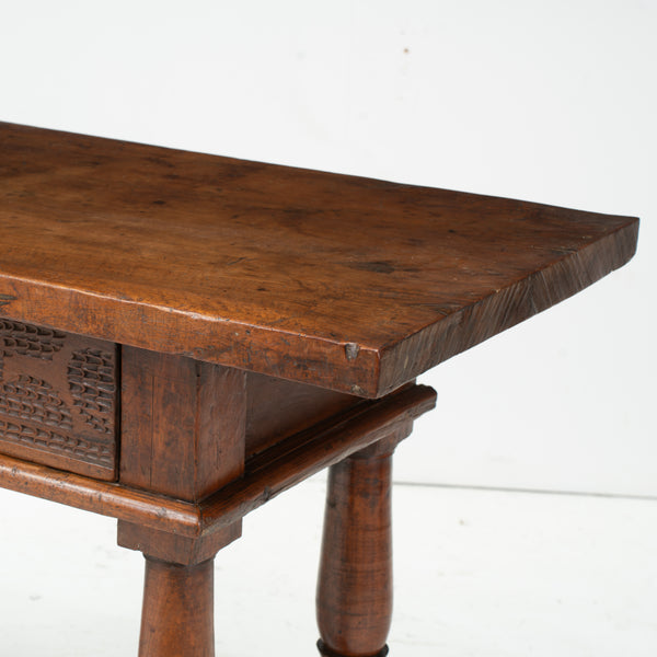 18th Century Spanish Walnut Console Table