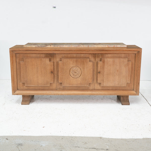 1940s Cerused Oak Sideboard