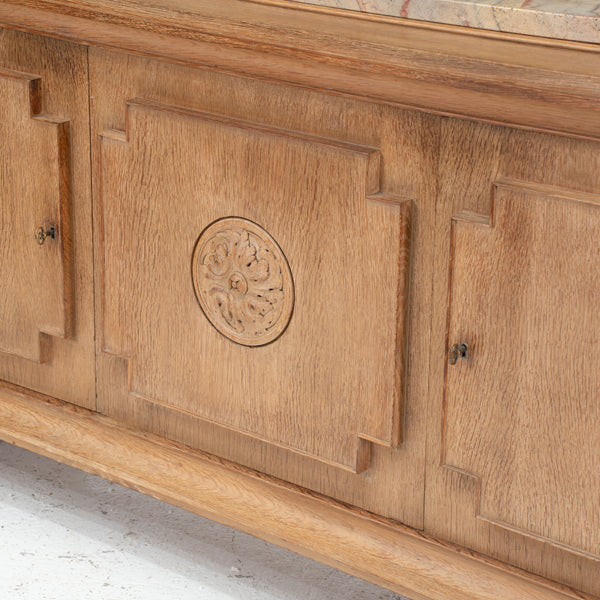 1940s Cerused Oak Sideboard