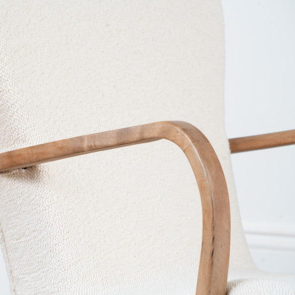 Pair of Alfred Christensen style 1950s Armchairs