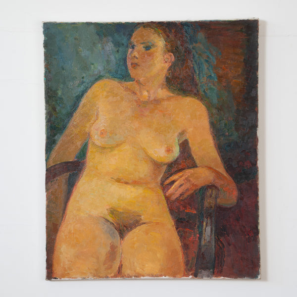 Reclining Nude by Henri Saada