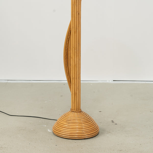 French Pencil Reed Floor Lamp