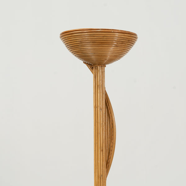 French Pencil Reed Floor Lamp