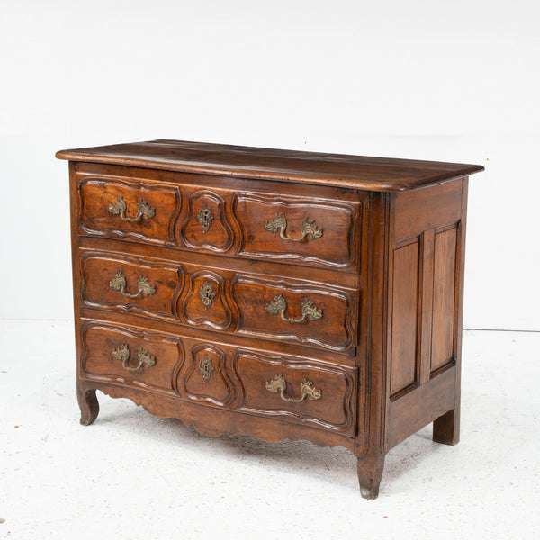 A Regence Period Walnut Commode