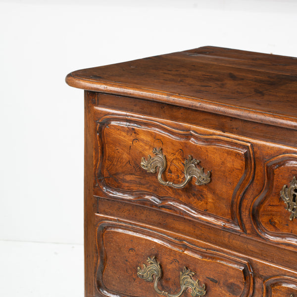 A Regence Period Walnut Commode