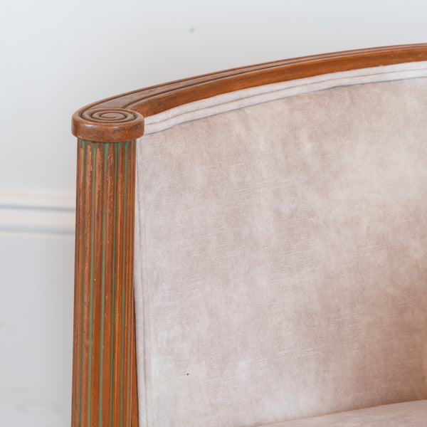 A pair of French Art Deco Club Armchairs  Circa 1925–1935