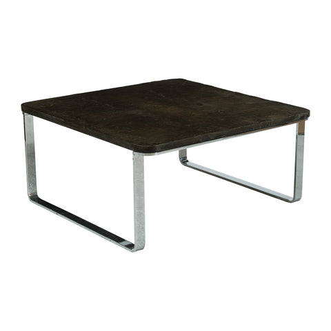 1970s Chrome and Slate attributed to Studio Draenert