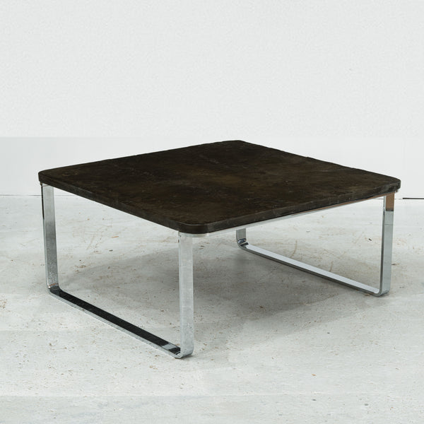 1970s Chrome and Slate attributed to Studio Draenert