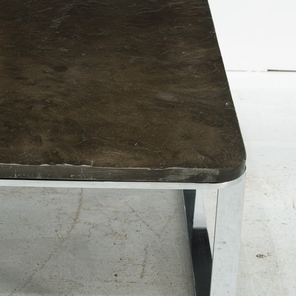 1970s Chrome and Slate attributed to Studio Draenert