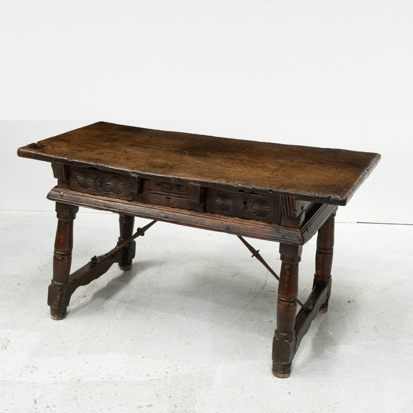 17th Century Spanish Walnut Console Table