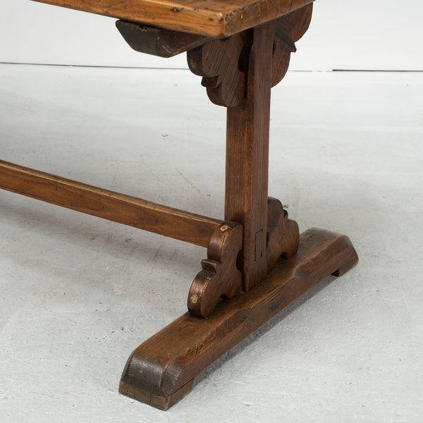 19th Century French Oak Refectory Table