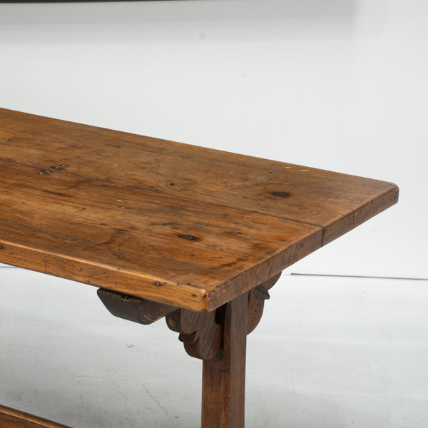 19th Century French Oak Refectory Table