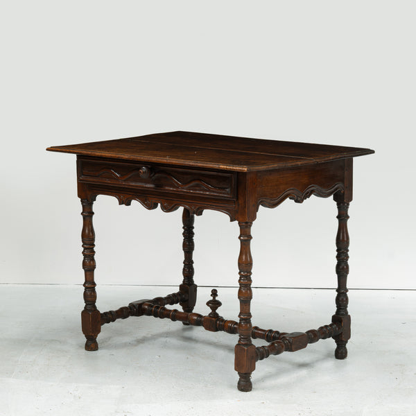 Louis XIII Walnut Side Table