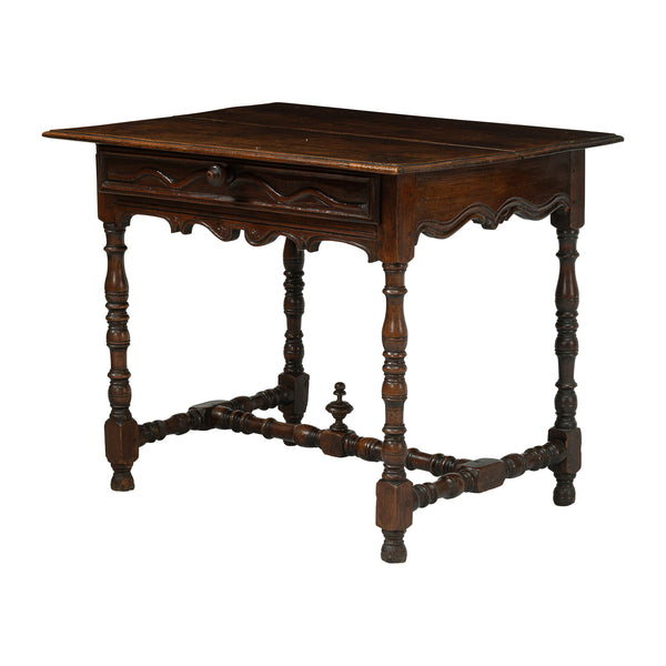 Louis XIII Walnut Side Table