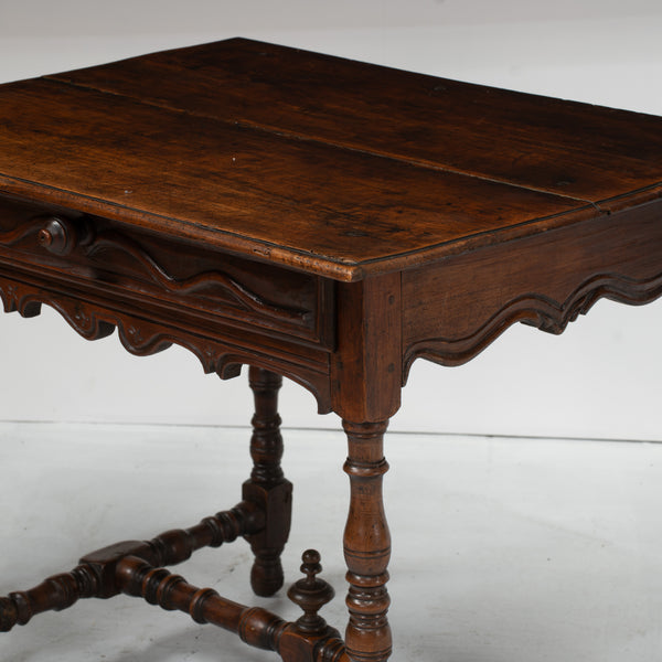 Louis XIII Walnut Side Table