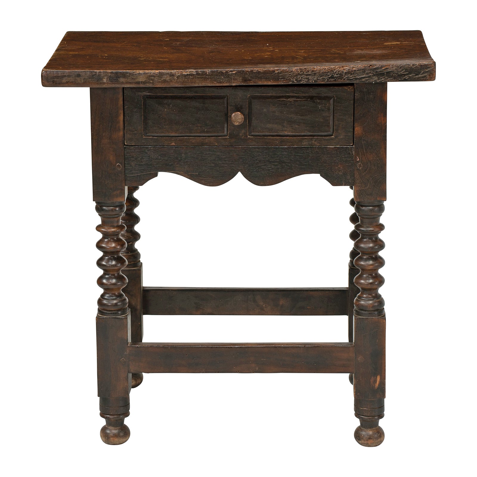 18th Century Style Spanish Chestnut Side table