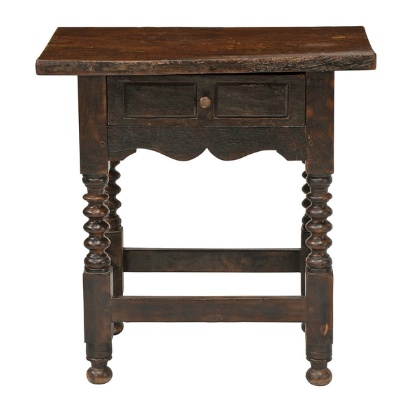 18th Century Style Spanish Chestnut Side table