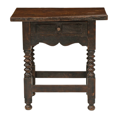 18th Century Style Spanish Chestnut Side table