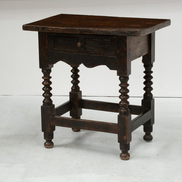 18th Century Style Spanish Chestnut Side table
