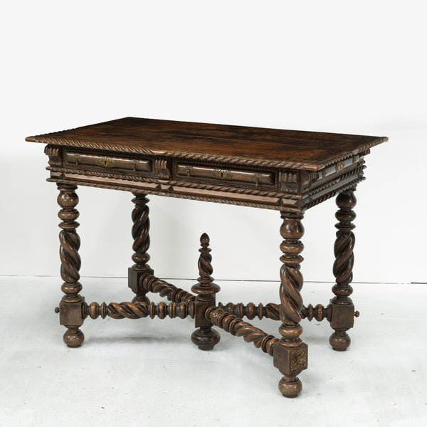 19th Century Portugese Rosewood Console