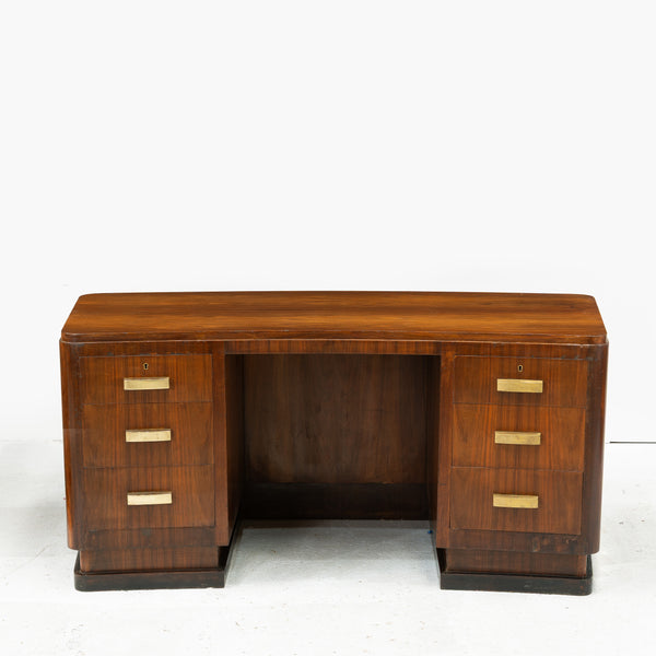 Art Deco Rosewood Desk in the Manner of Paul Dupré-Lafon