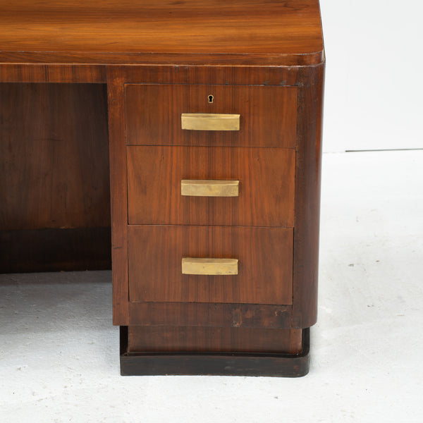 Art Deco Rosewood Desk in the Manner of Paul Dupré-Lafon