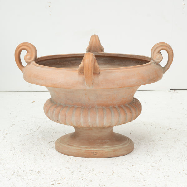 A Large Italian Paolo MARIONI Terracotta Garden Pot
