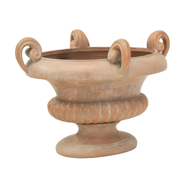 A Large Italian Paolo MARIONI Terracotta Garden Pot