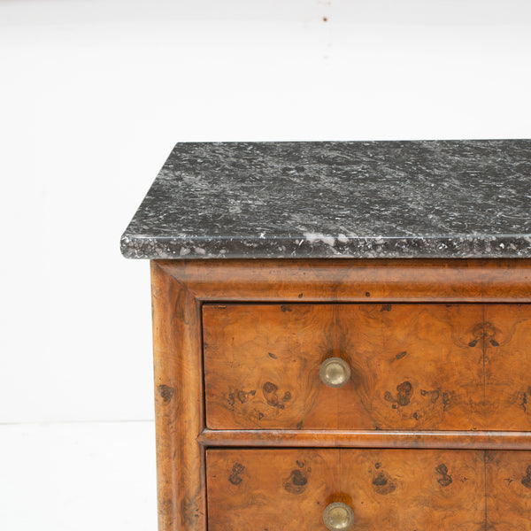 Louis Philippe Burl Walnut Commode