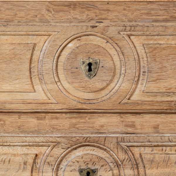 Louis XVI Bleached Oak Commode