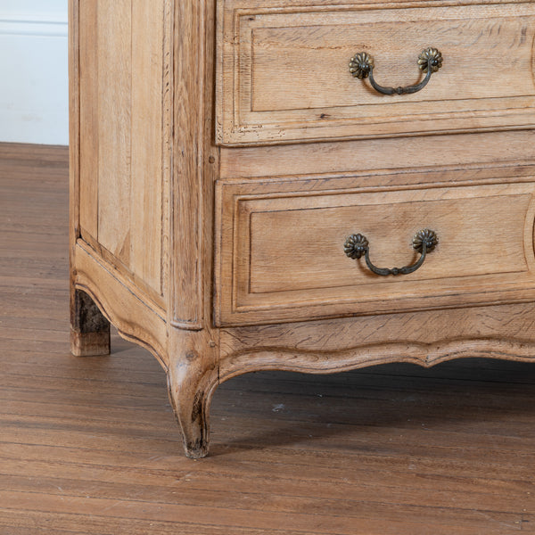 Louis XVI Bleached Oak Commode