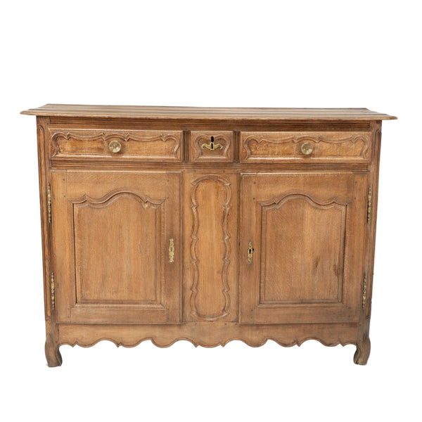 Beautiful Louis XVI Bleached Oak Buffet