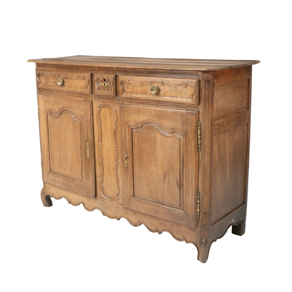Beautiful Louis XVI Bleached Oak Buffet