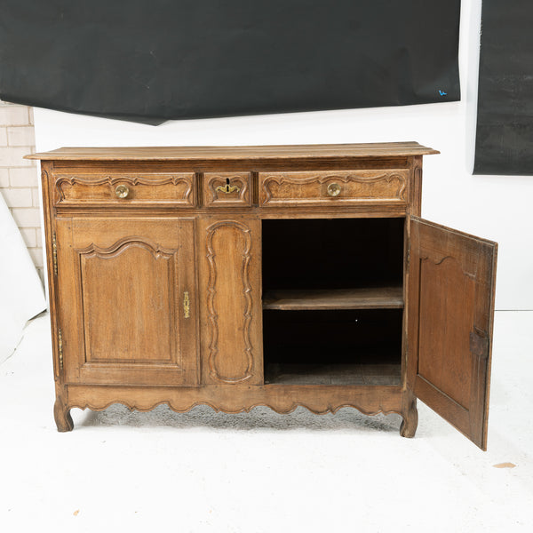 Beautiful Louis XVI Bleached Oak Buffet