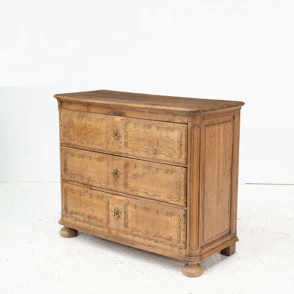 Northern European Dutch Bleached Oak Commode