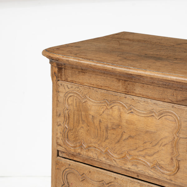 Northern European Dutch Bleached Oak Commode