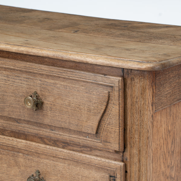 A 18th century Bleached Louis XVI  Oak Commode