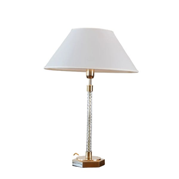 A Near Pair of Murano Glass Table Lamps