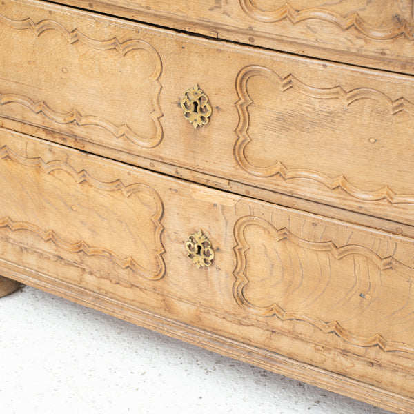 Northern European Dutch Bleached Oak Commode