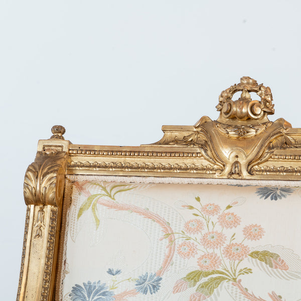 A Pair of Louis XVI Style Giltwood Fauteuils, French, Late 19th Century (2 Pairs Available)