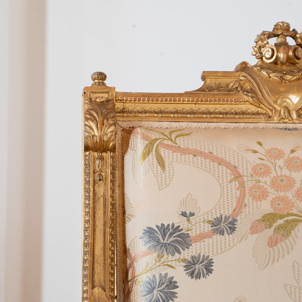A Pair of Louis XVI Style Giltwood Fauteuils, French, Late 19th Century (2 Pairs Available)