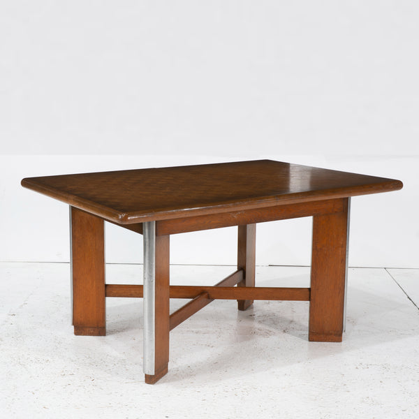 1950s Oak Extension Dining Table