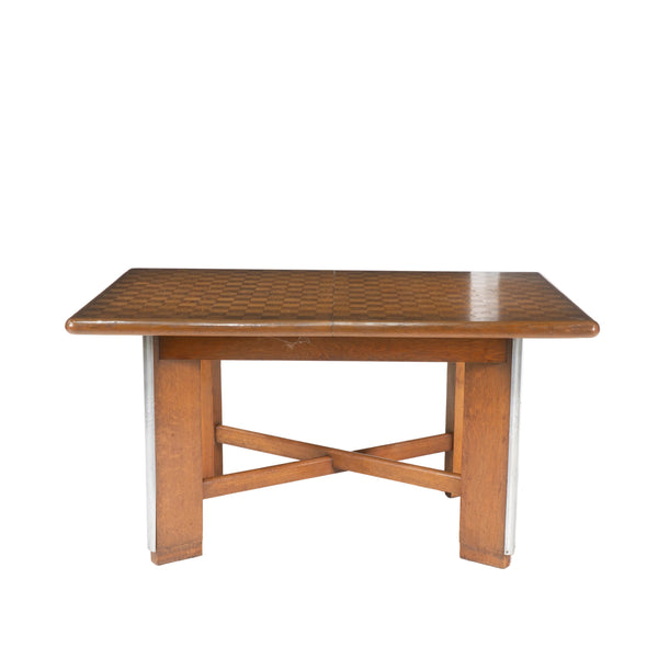 1950s Oak Extension Dining Table