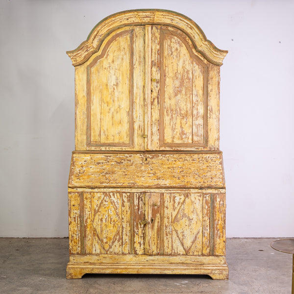 A Swedish Baroque period slant-front Secretary