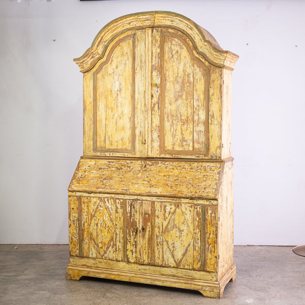 A Swedish Baroque period slant-front Secretary