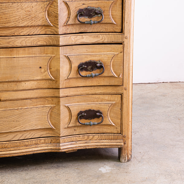 A Large 18th Century Flemish Ash Commode