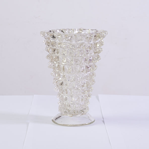 A Mid-Century Murano Rostrato Vase